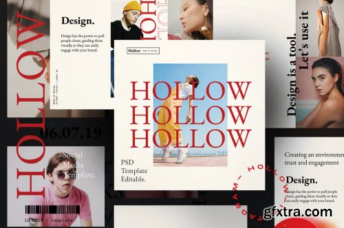 Hollow - Social Media Template