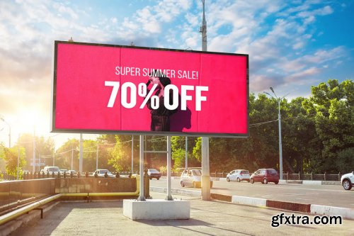 Advertising Billboard Mockup