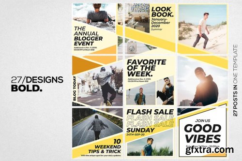 CreativeMarket - Instagram Puzzle Bold 4101911