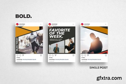 CreativeMarket - Instagram Puzzle Bold 4101911