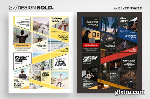 CreativeMarket - Instagram Puzzle Bold 4101911