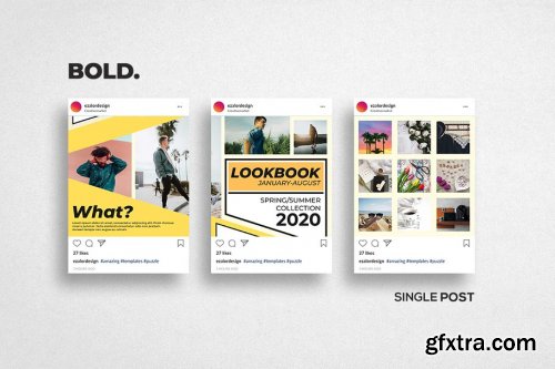 CreativeMarket - Instagram Puzzle Bold 4101911