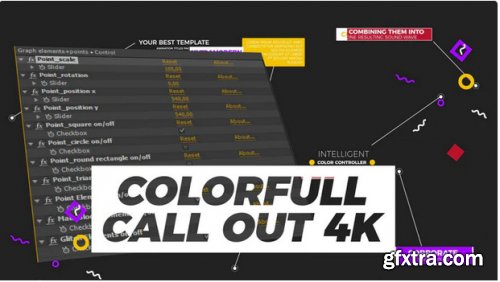 Colorfull Call Out Titles 4K - After Effects 293597