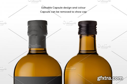 CreativeMarket - Olive Oil Bottle Mockup 3 3538786