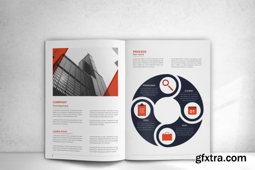 CreativeMarket - Corporate Brochure 4097189