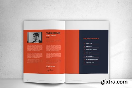 CreativeMarket - Corporate Brochure 4097189