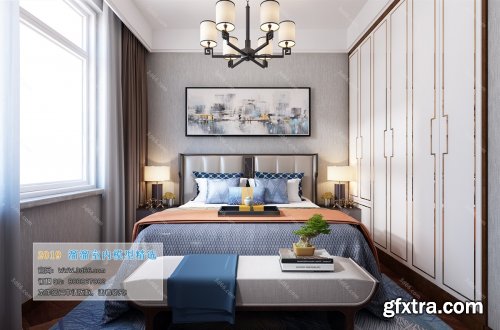 Modern Style Bedroom 123 (2019)