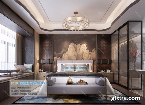 Modern Style Bedroom 124 (2019)