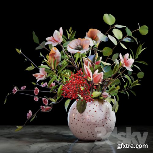 Bouquet 04 3d model