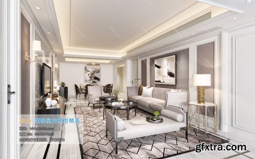 Modern Style Livingroom 163 (2019)