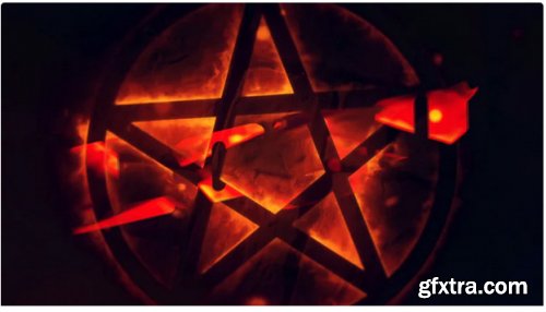 Fire Pentagram Logo Reveal 295827