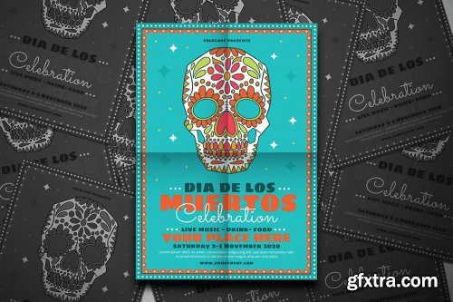 CreativeMarket - Dia De Los Muertos Festival 4137470