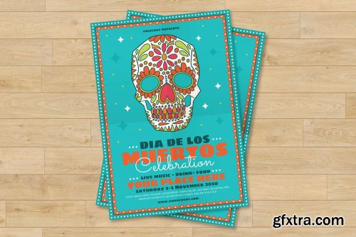 CreativeMarket - Dia De Los Muertos Festival 4137470