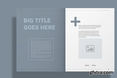 CreativeMarket - Gray Brochure 4148218