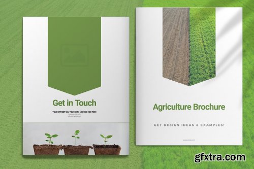 CreativeMarket - Agriculture Brochure 4148140