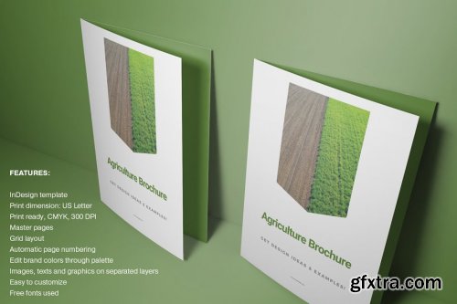 CreativeMarket - Agriculture Brochure 4148140