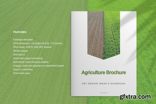 CreativeMarket - Agriculture Brochure 4148140