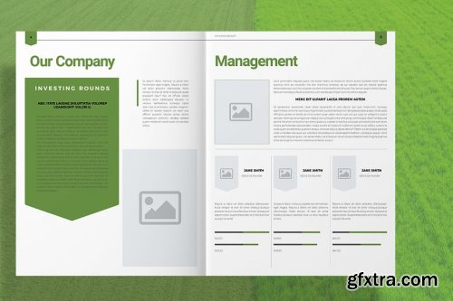 CreativeMarket - Agriculture Brochure 4148140