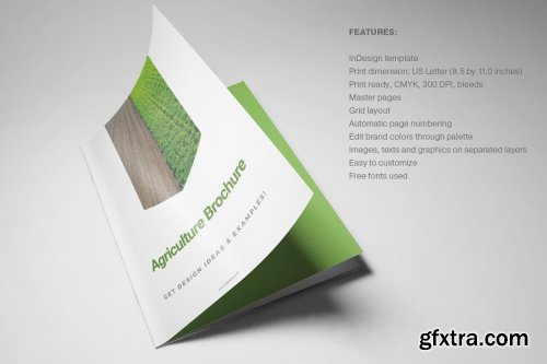 CreativeMarket - Agriculture Brochure 4148140