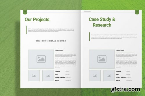 CreativeMarket - Agriculture Brochure 4148140