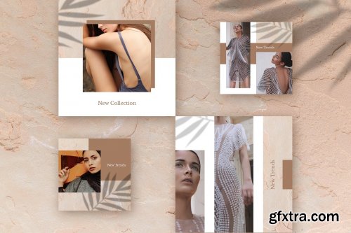 CreativeMarket - Modern Social Media Kit (Vol. 32) 4082526