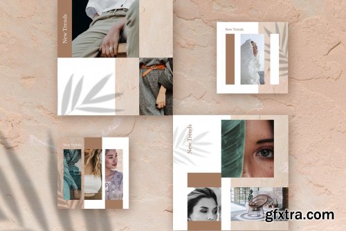 CreativeMarket - Modern Social Media Kit (Vol. 32) 4082526