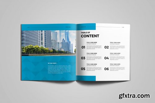 CreativeMarket - Square Company Profile Brochure 4141506