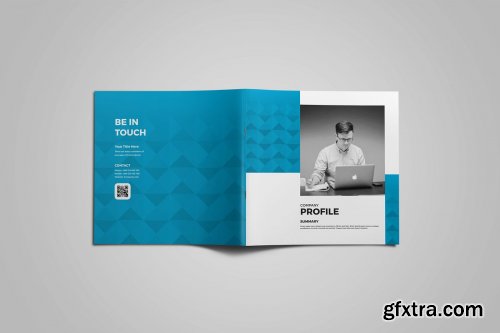 CreativeMarket - Square Company Profile Brochure 4141506