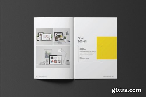 CreativeMarket - A5 Portfolio 4127880