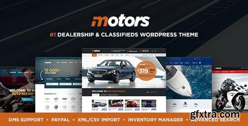 ThemeForest - Motors v4.6.3 - Car Dealer and Rental, Classified WordPress theme - 13987211 - NULLED