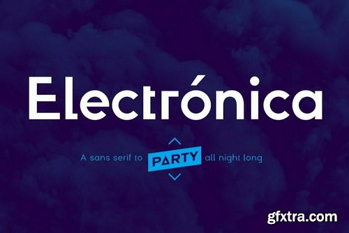 Electronica Font Family