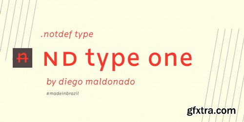 nd type one Font Family