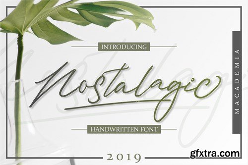 Nostalagic - Script Font