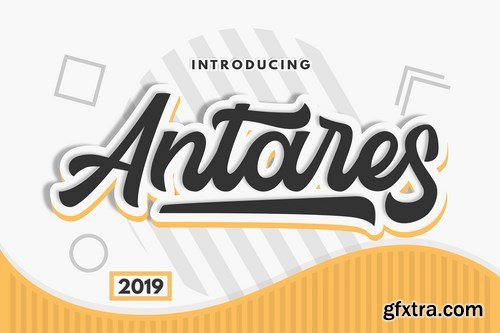 Antares - Authentic Font