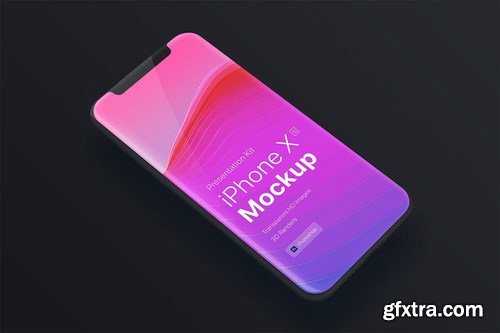 iPhone XS app mobile Mock-Up