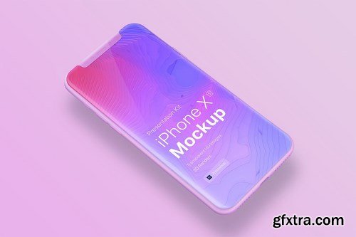 iPhone XS app mobile Mock-Up