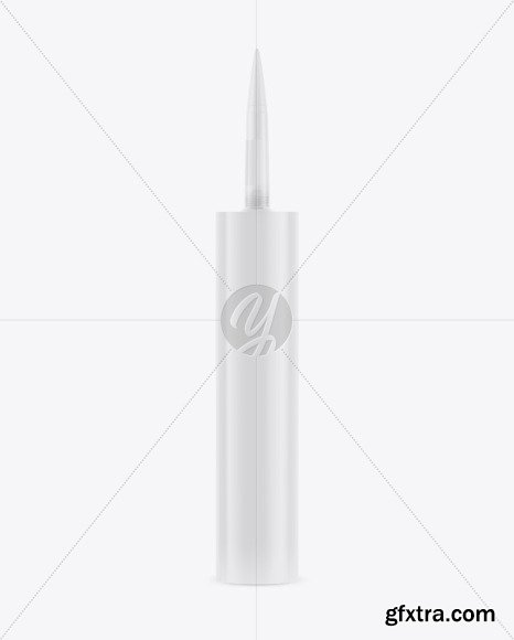 Matte Sealant Tube Mockup 49823