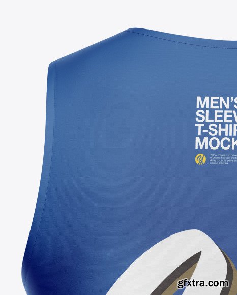Men\'s Sleeveless Shirt Mockup 49812