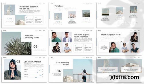 Minus - Simplicity Powerpoint Template