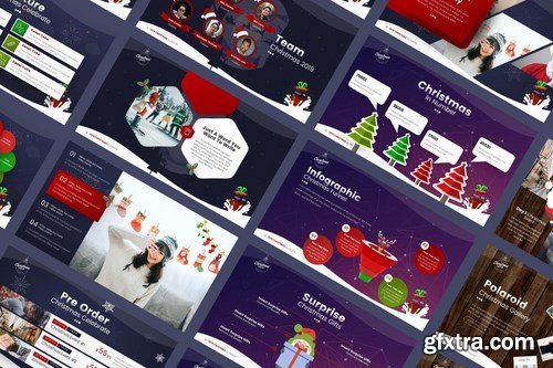 2019 Christmas Celebration PowerPoint Template