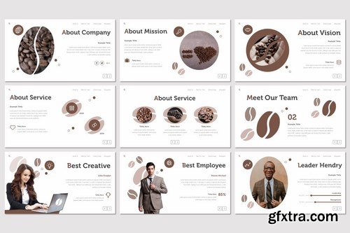 Coffebean - Powerpoint Google Slides and Keynote Templates