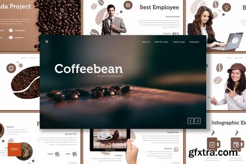 Coffebean - Powerpoint Google Slides and Keynote Templates