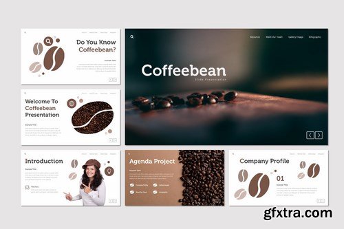 Coffebean - Powerpoint Google Slides and Keynote Templates