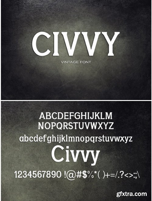 Civvy Font