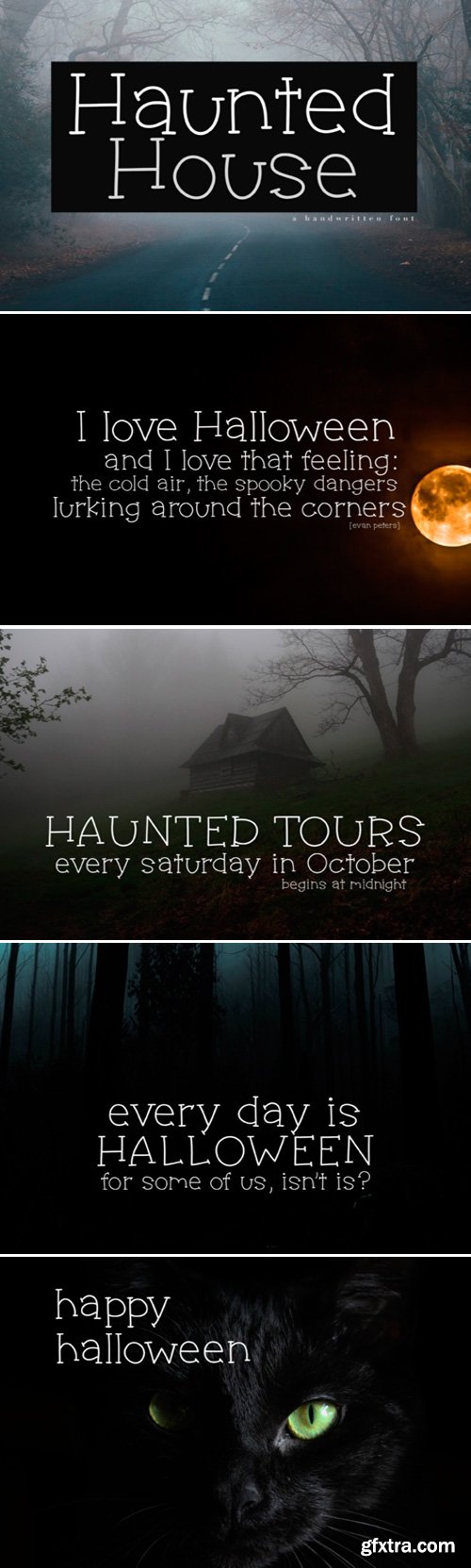 Haunted House Font