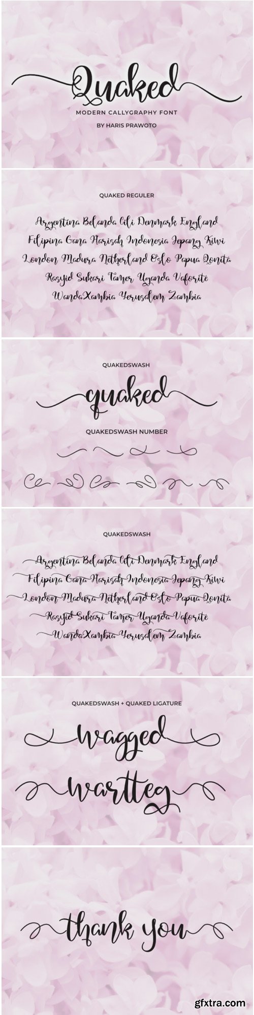 Quaked Font