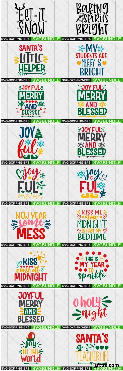 Christmas SVG Bundle 1823571