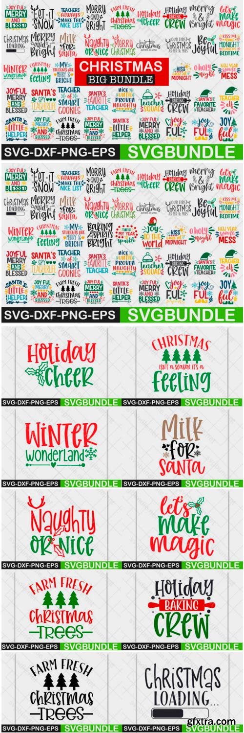 Christmas SVG Bundle 1823571