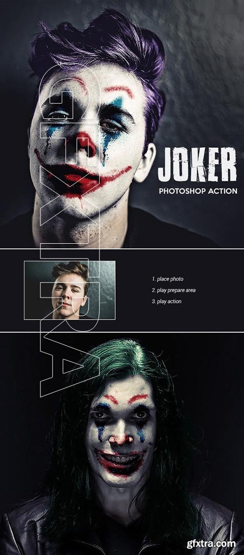 GraphicRiver - Joker - Photoshop Action 24686406