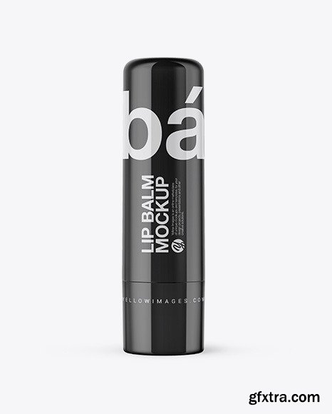 Glossy Lip Balm Tube Mockup 49727